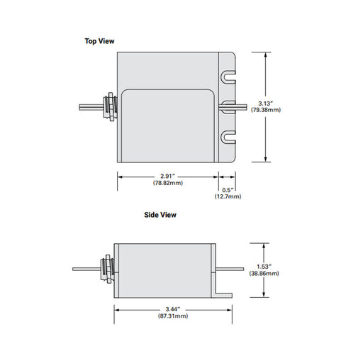 WaveLinx FRS-DA Wired Field Relay, Single Pole, Single Throw, 20A Latching Relay