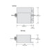 WaveLinx FRS-DA Wired Field Relay, Single Pole, Single Throw, 20A Latching Relay