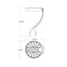 Sarin GS04 75W LED Post-Top Garden Light, 3CCT Tunable, 120-277V