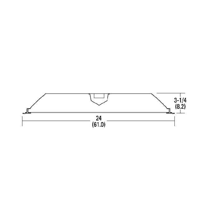 Lithonia Contractor Select GTL 2x4 34W LED Lensed Troffer, 120-277V