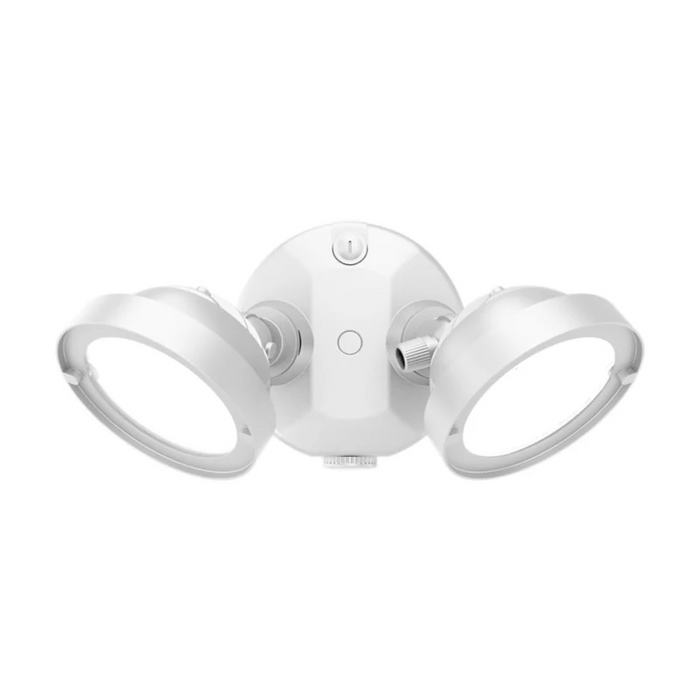 Halo TGS 21W 2-Head Round LED Security Floodlight, Dusk to Dawn