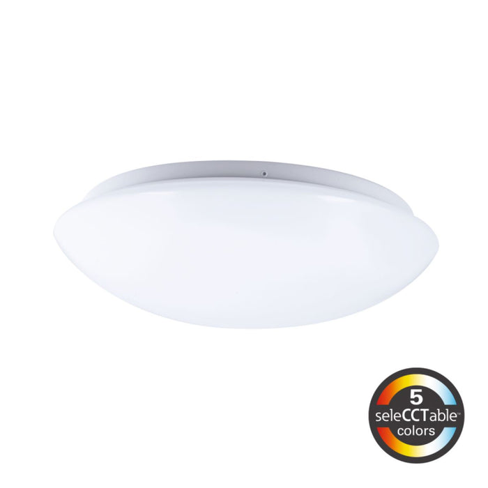 Halo FM11 11" Low Profile Round LED Flush Mount, CCT Selectable