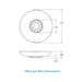 Wattstopper HBL2 High Bay Occupancy Sensor Lens, Low Bay Lens, 48' Diameter Coverage