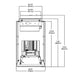 Halo Commercial HCC4S10 4" 10W LED Surface Mount Cylinder, 1000 Lumens