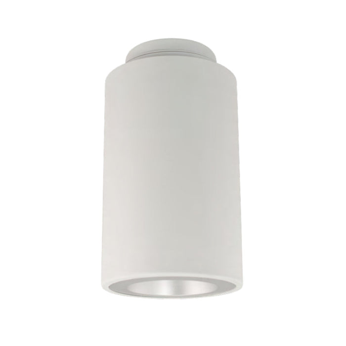 Halo Commercial HCC8S35 8" 34.6W LED Surface Mount Cylinder, 3500 Lumens, 120-277V - Matte White