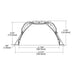 Halo HCD8TSQH 8" Square Reflector, Medium Distribution