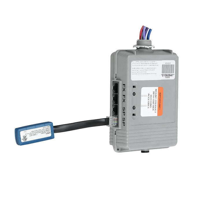 NX Lighting Controls NXRCFX2-1RD-UNV Room Controller, FX Bus Compatible, 1 SPST Switched, One 0-10VDC Dimming Output
