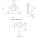 Dual-Lite HCX Series LED Side Mount Designer Exit/Emergency Light, 17W Remote Capacity