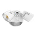 Lithonia Contractor Select HGX-ALO 2-Head HomeGuard LED Security Floodlight Adjust Lumens and Motion Sensor, Switchable CCT - White