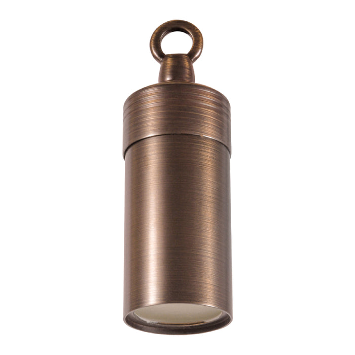ABBA HLB01 3" LED Hanging Spot Light, Brass, 12V