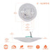 Halo HLC 6" Tapered Surface Mount LED Disk Lights, 5CCT Selectable, 120V, 24-Pack