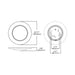 Halo HLCE 6" Surface Mount LED Disk Light, 4000K, California, Bulk Packs