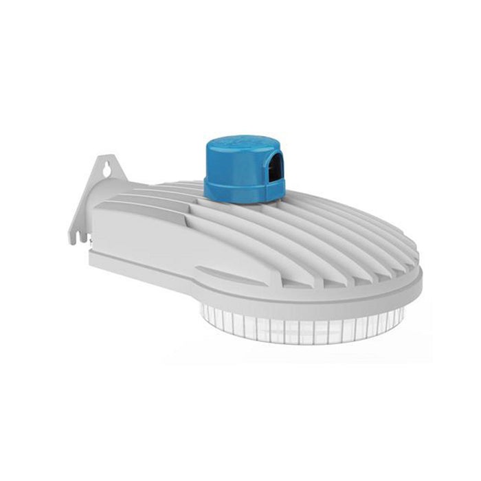 EXO SGD-60-LSCS Sling Series 40W/60W LED Dusk-to-Dawn Area Light, CCT Selectable - Light Grey