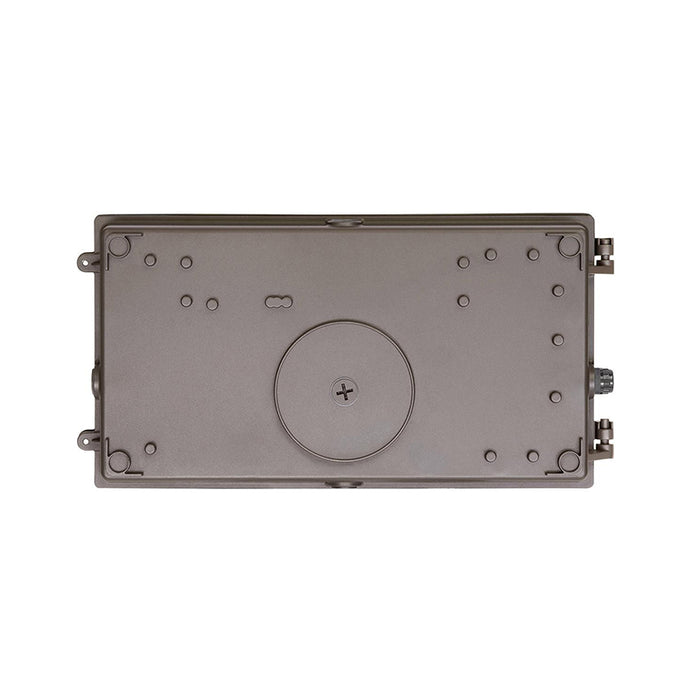 EXO WGH3 80W-120W LED Switchable, Glass Refractor Wall Pack, CCT Selectable, 11400-1700 lm, Type 4, 120-347V