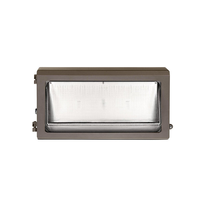 EXO WGH3 80W-120W LED Switchable, Glass Refractor Wall Pack, CCT Selectable, 11400-1700 lm, Type 4, 120-347V