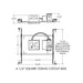 Juno IC1JBPF 10LM RED Series 4" IC-Rated New Construction Downlight Housing, Dedicated Driver 120V