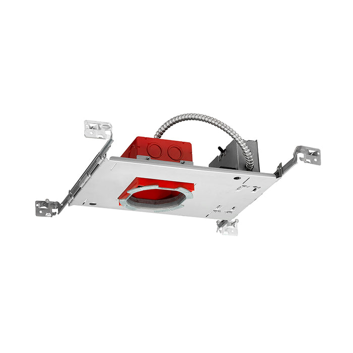 Juno IC1JBPF 10LM RED Series 4" IC-Rated New Construction Downlight Housing, Dedicated Driver 120V