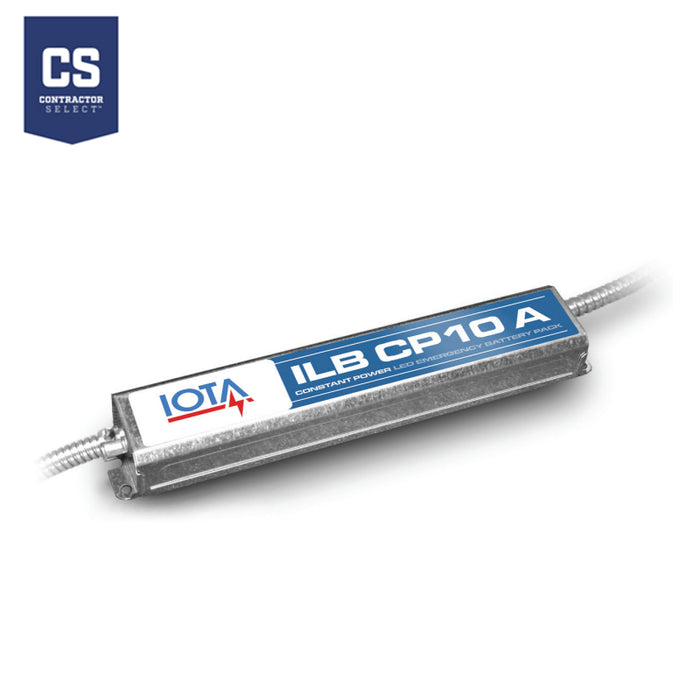 IOTA Contractor Select ILB CP10 A 10W Constant Power Emergency LED Driver