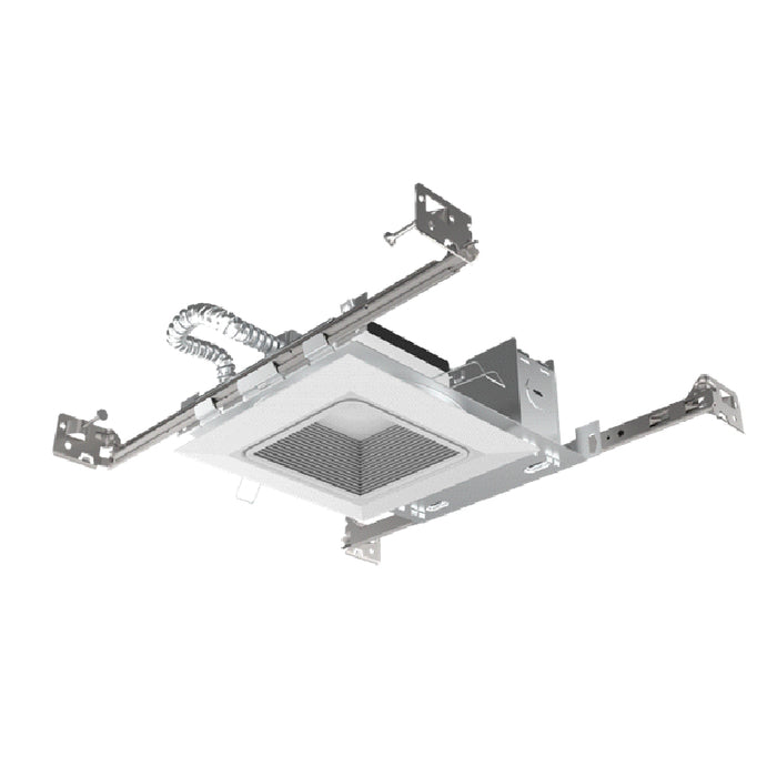 Juno Podz JPDZ4SQNCMF 4" Square New Construction Mounting Frame, 120V