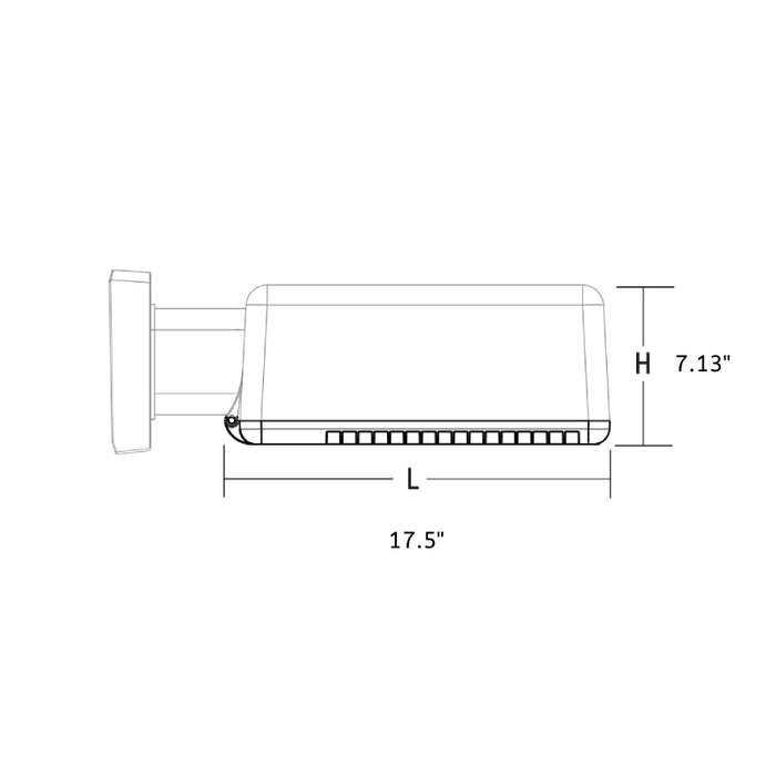 Lithonia KADRD 40 LEDs Retrofit Kit, 4000K, Type V