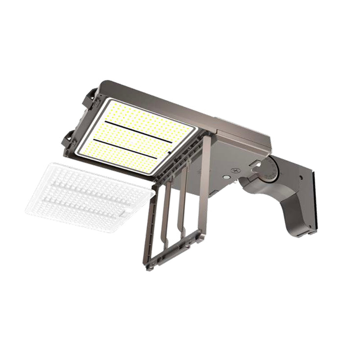 Keystone KT-ALED140PS-M2-OSB-PMA-8CSB-VDIM-P Pole Mount LED Area Light with Optic Swap, Power & CCT Selectable