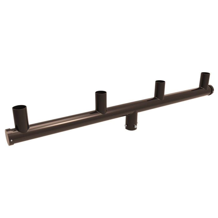 Keystone KT-BH-SF-Q180 Pole Mount Quad Bullhorn Tenon, In Line 180 Deg