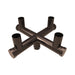 Keystone KT-BH-SF-Q90 Pole Mount Quad Bullhorn Tenon, 90 Deg