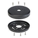 Keystone KT-BLED-PLATE-KIT Retrofit Plate - Black