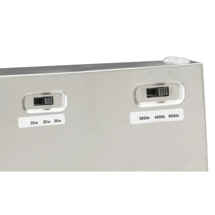 Keystone KT-BPLED35PS-14C-8CSA-VDIM 1x4 20W/30W/35W LED Backlit Panel, 3 Power & 3CCT Selectable, 120-277V