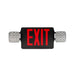 Keystone KT-EC-TP1-SD-RC LED Exit Combo with Battery Backup, Single or Double Face, Surface Mount, Remote Capable