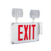 Keystone KT-EC-TP3-WH3RW-SD LED Exit Combo with Battery Backup, Single or Double Face, Surface Mount
