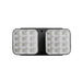 Keystone KT-EM-RD1 Dual Head LED Emergency Light, Surface Mount, 3.6V-15VDC - Black