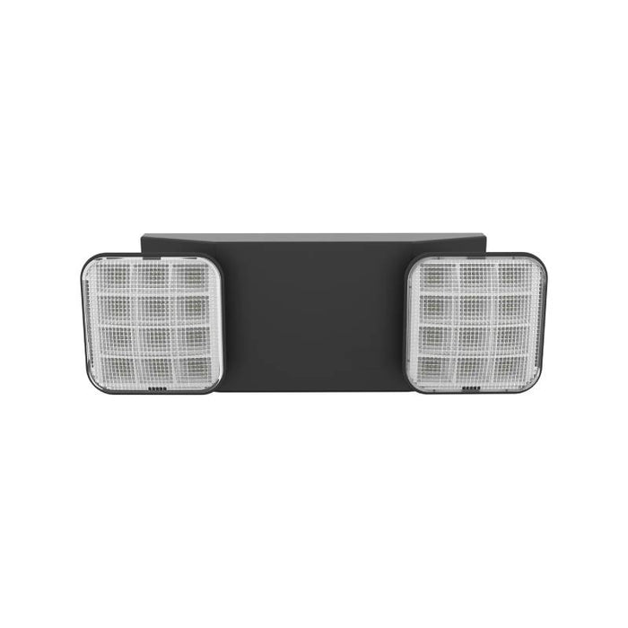 Keystone KT-EM-TP1-SU-RC Dual Head LED Emergency Light with Battery Backup, Surface Mount, Remote Capable, 120-277V - Black