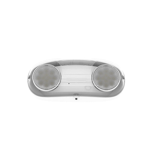 Keystone KT-EM-TP3-WHWL-SD Dual Head LED Emergency Light with Emergency Battery Backup, Surface Mount, 120/277V