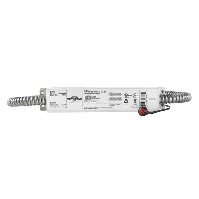 Keystone KT-EMRG 10W LED Emergency Back-Up Driver, Dual Flex Conduit