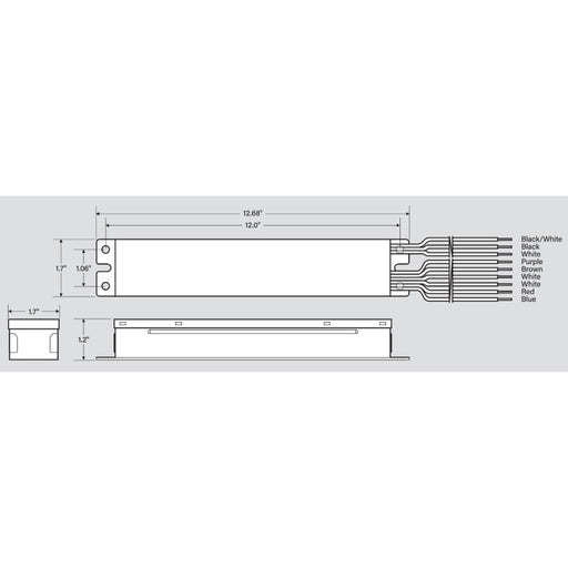 Keystone KT-EMRG 12W LED Emergency Back-Up Driver for LED Type B Lamps