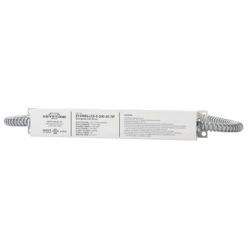 Keystone KT-EMRG 5W Emergency Backup Driver for LED Downlights, Dual Flex Conduit