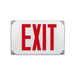 Keystone KT-EX-TP2-WH3RL-SD LED Exit Sign with Emergency Battery Backup, Single or Double Face, Surface Mount