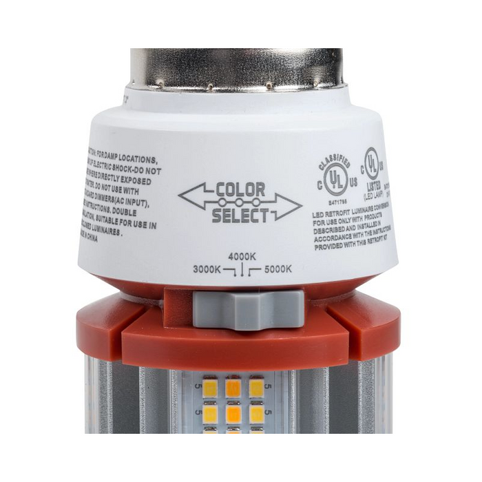 Keystone KT-LED18PSHID 9W/12W/18W LED HID Replacement Lamp, E26 Base, 3CCT Selectable, 120-277V