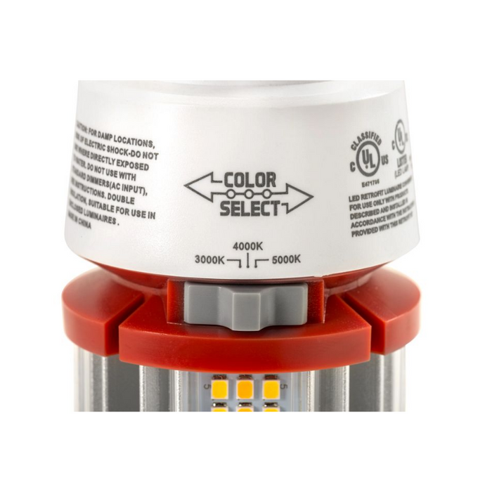 Keystone KT-LED27PSHID 18W/22W/27W LED HID Replacement Lamp, EX39 Base, 3CCT Selectable, 120-277V