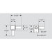Keystone KT-PMTT-4SQ-D90 Pole Mount Dual Tenon, Top Mount Horizontal 90 Deg for 4" Square Pole