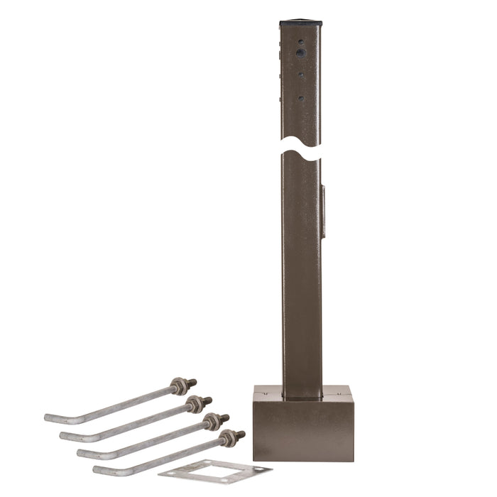 Keystone KT-SP 30-ft Square Pole, 5" Square, 7GA - 0.179" Wall Thickness