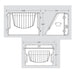 Keystone KT-WPLED100-M2 100W Full Cutoff LED Wall Pack, 120-277V