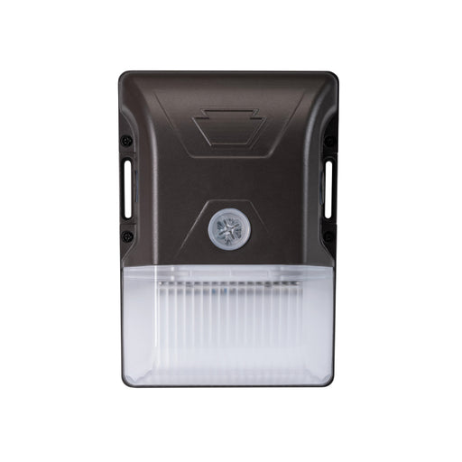 Keystone KT-WPLED20-S1 20W Small Low Profile LED Wall Pack, 120-277V, 3CCT Selectable - Bronze
