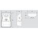 Keystone KT-WPLED20-S1 20W Small Low Profile LED Wall Pack, 120-277V, 3CCT Selectable