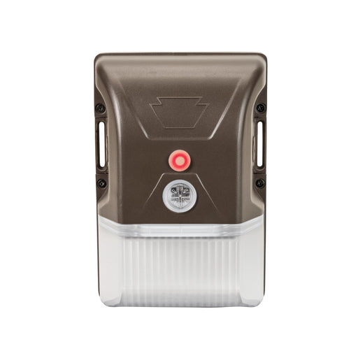 Keystone KT-WPLED20-S1 20W Small Low Profile LED Wall Pack w/ Emergency Battery Backup, 120-277V, 3CCT Selectable