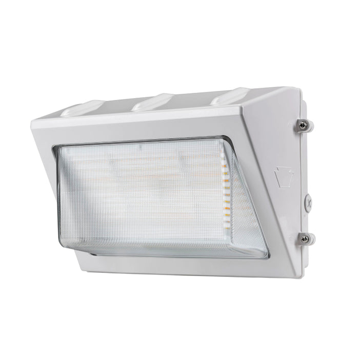 Keystone KT-WPLED35-M1 35W Traditional LED Wall Pack, 3CCT Selectable - White