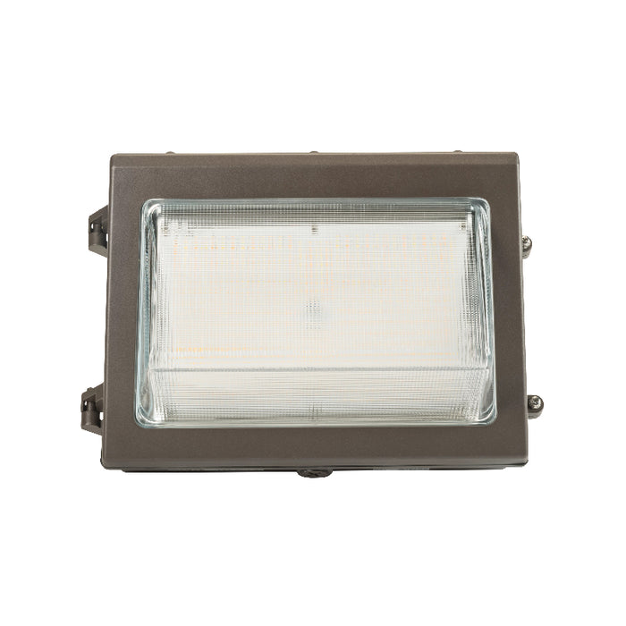 Keystone KT-WPLED80-M1 80W Traditional LED Wall Pack, 3CCT Selectable - Bronze