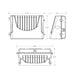 Keystone KT-WPLED40-M2 40W Full Cutoff LED Wall Pack, 120-277V