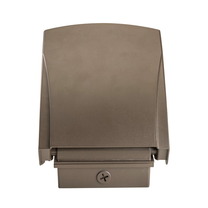 Keystone KT-WPLED75PS-M3-8CSB-VDIM 45W/60W/75W LED Adjustable Wall Pack, 3CCT & Wattage Selectable, 120-277V